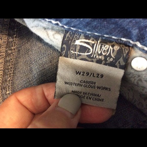 Silver skinny jeans - Picture 2 of 5